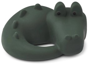 LIEWOOD Hračka do vane z prírodného kaučuku Yrsa Crocodile/Garden Green
