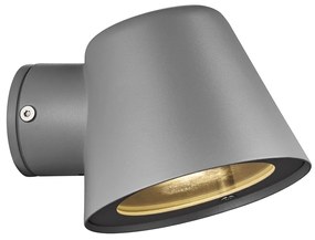 NORDLUX Vonkajšie kovové nástenné svietidlo ALERIA, 1xGU10, 35W, sivé