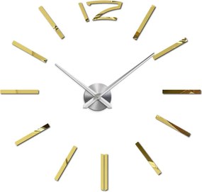 Nalepovacie nástenné 3D hodiny zrkadlové I SENTOP 12SZ003S