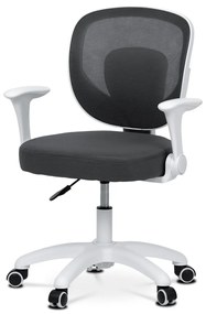 Autronic KA-K1062 GREY Kancelárska stolička, sivá