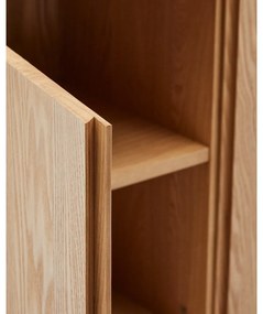 Komoda v dekore jaseňa v prírodnej farbe 200x79x40 cm Salaya – Kave Home