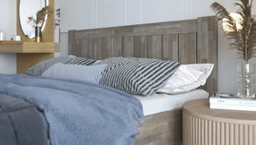Posteľ Berta 180x200 cm, šedý buk