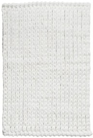 Kúpeľňový koberček biely