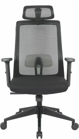 SI Q-058 otočná stolička čierna