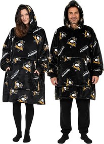 Mikinová televízna deka NHL Pittsburgh Penguins – veľ. M