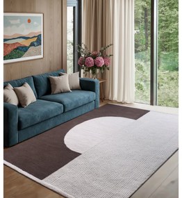 Koberec AKBION 160 x 230 cm z pravej vlny