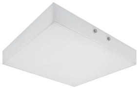 LEDVANCE Stropné LED prisadené osvetlenie LUNIVE, 24W, teplá biela, 30x30cm, hranaté