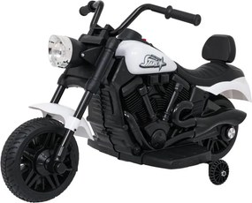 Elektrická motorka STAR biela