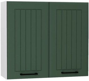 Skrinka do kuchyne Irma W80 zelená Mat