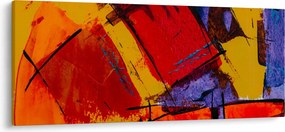 Obraz abstrakcie (120x50 cm)
