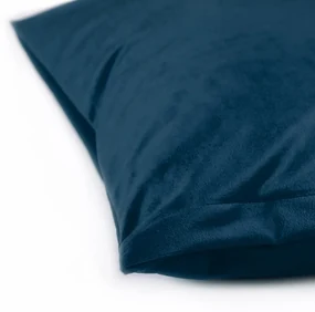 Biante Zamatová obliečka na vankúš Velvet Prémium SVP-028 Petrolejovo modrá 35 x 45 cm