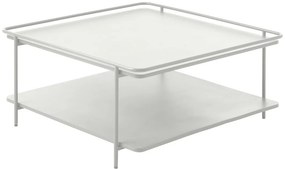 Dizajnový konferenčný stolík Harinder 75 cm sivý