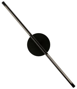 Čierne kovové LED stmievateľné nástenné svietidlo Omni Wall – UMAGE