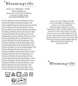 Hnedá deka z recyklovanej bavlny 130x160 cm Salobre – Bloomingville