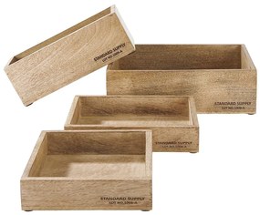 STANDARD SUPPLY Drevená truhla 28 cm