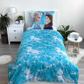 Jerry Fabrics Obliečky Ľadové kráľovstvo - Ľadové Kráľovstvo | 140 x 200 cm / 70 x 90 cm