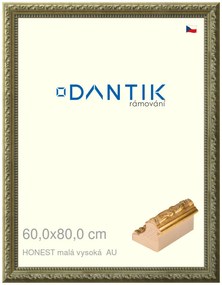 DANTIK rám na obraz 60x80 | HONEST malá vysoká AU (Plexi Čiré)