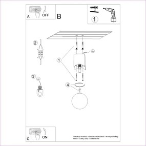 Sollux SL.1407 - Bodové svietidlo SOLIS 1xG9/8W/230V buk