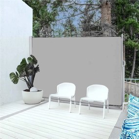 Bočná markíza 180 x 350 cm SPRINGOS AW0006 - sivá