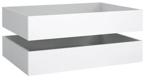 Biele zásuvky pod posteľ v súprave 2 ks 90x190/140x190 cm Naia – Tvilum