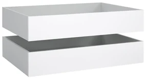 Biele zásuvky pod posteľ v súprave 2 ks 90x190/140x190 cm Naia – Tvilum