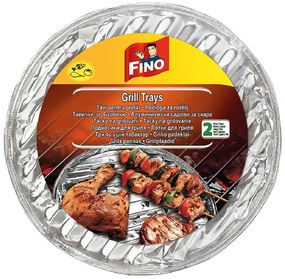 Tácky na grilovanie okrúhle 32cm, 2ks