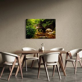 Obraz - Most cez riečku (90x60 cm)