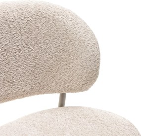 Jedálenská stolička Safira boucle béžová