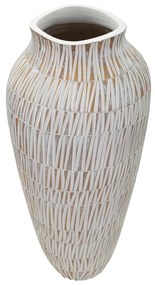 Biela váza z polyresínu (výška 50 cm) Stiky – Mauro Ferretti