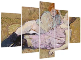 Obraz - Henri de Toulouse-Lautrec, The Sofa, reprodukcia (150x105 cm)