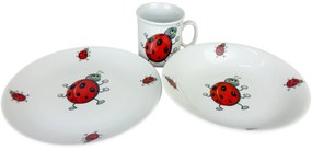 Thun 3-dielna detská jedálenská súprava Lienka