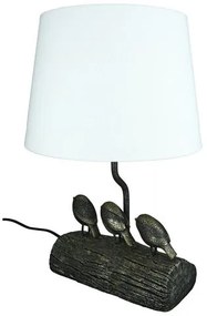 Dekoratívne svietidlo black&gold BIRDS