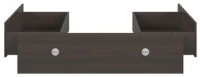 Zásuvky pod posteľ BRW Nepo Plus 160 cm (wenge) (3ks). Vlastná spoľahlivá doprava až k Vám domov. 1100777