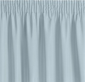 ZÁVES NA PÁSKE RITA 140X270 CM SIVOMODRÁ