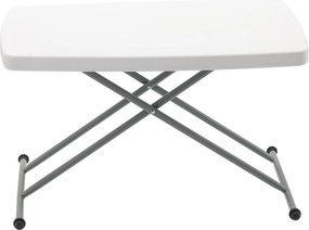SKLADACÍ TURISTICKÝ/STRAVOVACÍ STÔL 76,5 x 49,5 x 36-71,5 CM NASTAVITEĽNÝ *9613