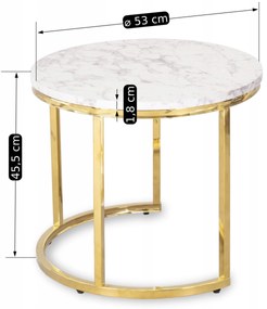 PROXIMA.store - Konferenčné stolíky OLIS VEĽKOSŤ: MINI