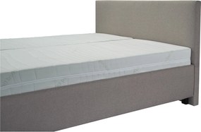 Sconto Posteľ s polohovacími roštami REFLEX sivohnedá, 180x200 cm