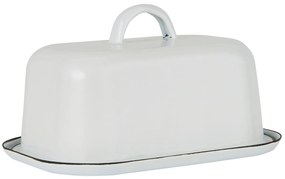 Ib Laursen Smaltovaná maselnička White