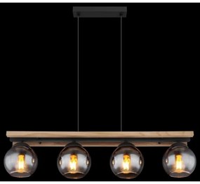 Globo 15569-4HW - Luster na lanku CONNI 4xE27/25W/230V