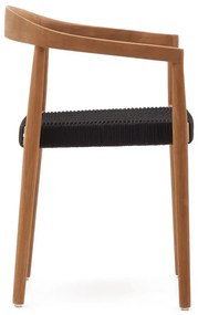 Jedálenská stolička v prírodnej farbe v súprave 4 ks Ydalia – Kave Home