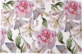 Prestieranie Iva 45x30 cm, kvetinový vzor%