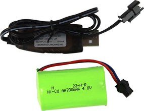 LEAN Toys Diaľkovo ovládané R/C terénne auto 1:24 Hnedé a zelené