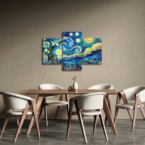 Obraz – Mozaika hviezdnej noci (90x60 cm)