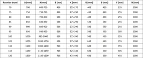 Mexen Mist-H L, 1-krídlové sprchové dvere pravé 95 cm, číre sklo, chrómový profil, 8A5L-095-000-01-00-P