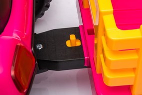 LEAN CARS Batériový traktor BBH-030 ružový