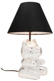 Bear Disco stolová lampa čierna 40 cm