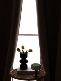 Blackout závesy Elias cappuccino – 140 × 250 cm (2 ks) - riasiaca stuha