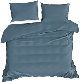 SATÉNOVÉ OBLIEČKY NOVA3 140X200 CM, 1KS 70X80 CM MODRÉ