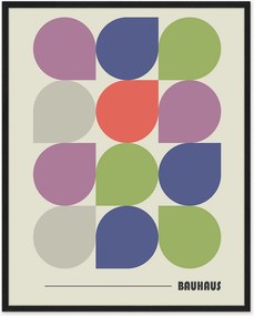 Nástenná dekorácia v ráme Bauhaus Poster