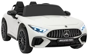 Elektrické autíčko Mercedes Benz AMG SL63 - biele